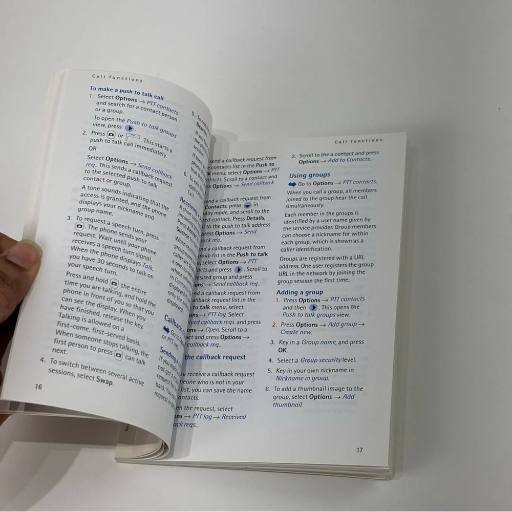 VTG Y2K Nokia 6260 mobile phone user 2004 Manual ONLY